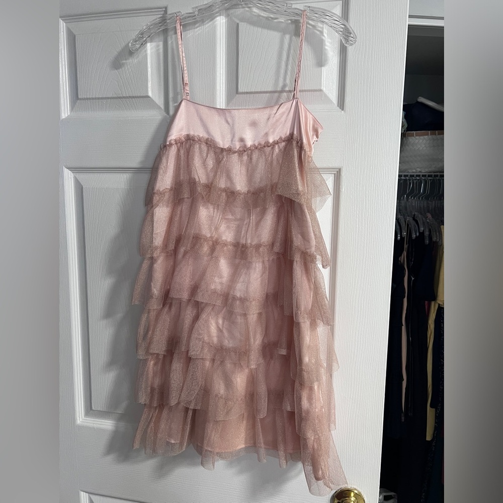 Shimmery gap kids dress.